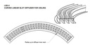 Linear Slot Diffuser Supply, Return
