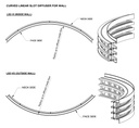 Linear Slot Diffuser Supply, Return