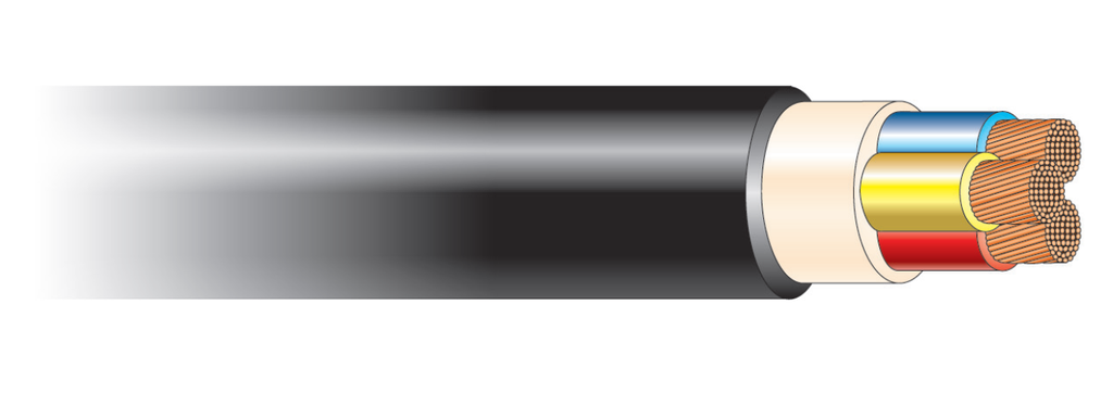Low Voltage Riyadh Cables-XLPE insulated, PVC Sheathed Cables Unarmoured